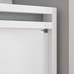 SoBuy hvid skohylde med 2 skuffer 100x40.01x40.01cm, moderne FSR74-W