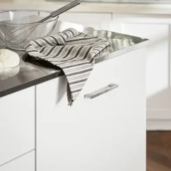 SoBuy Køkkenø med 1 skuffe i hvid 120x56x90.5cm, funktionel FKW117-W