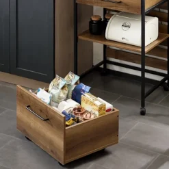 SoBuy Køkkenvognen Serveringsvognen Køkken Mobilt FKW118-PF 60*45*90 CM