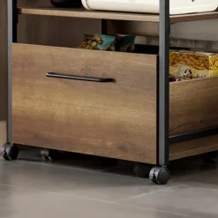 SoBuy Køkkenvognen Serveringsvognen Køkken Mobilt FKW118-PF 60*45*90 CM