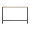 SoBuy lys eg entrékonsol med udtrækkelig og pladsbesparende og nem at samle 120x20x80cm, moderne