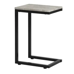 SoBuy lysegrå sofabord 30x40x60cm, moderne FBT44-HG