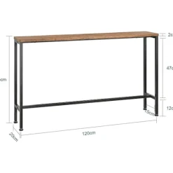 SoBuy Metal Hallway End Table FSB19-N