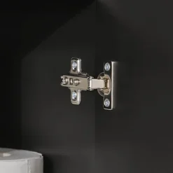 SoBuy Overskab Vægskab Køkkenskab med 3 låger FRG231-L-SCH Black 90*30*60CM