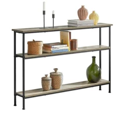 SoBuy Sidebord, Vitrineskab, Hall møbel, Skænk, FSB49-PZ