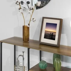 SoBuy Slankt Konsolbord – Smalt Sidebord, Entré Møbel, Stue Sofabord FSB35-PF
