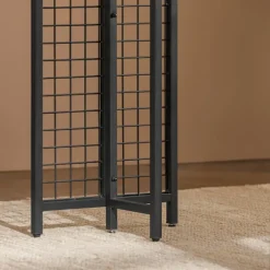 SoBuy sort barbord 120x50x105cm, industriel FWT100-SCH