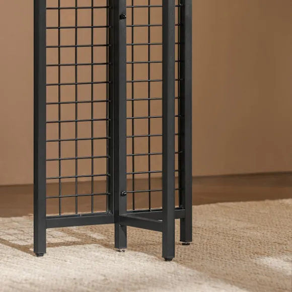 SoBuy sort barbord 120x50x105cm, industriel FWT100-SCH