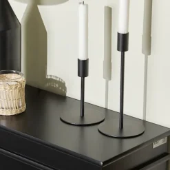 SoBuy sort skoskab med 3 døre 24x53.01x116.99cm, moderne FSR94-SCH