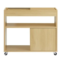 SoBuy Stuebord med 2 døre i træ 30x70x60cm, moderne FBT152-N