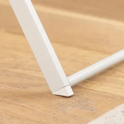 SoBuy træ computerbord med sammenklappelig og pladsbesparende 63.5x40x78.5cm, minimalistisk FWT88-WN