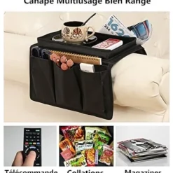 Sofa armlæn holder sofa bakke opbevaringspose hængende opbevaring armlæn