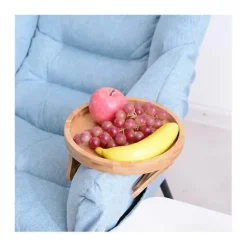 Sofa Bakke Bord Sofa Armlæn Clip-on Bakke Træ Sofa Bakke Praktisk Tv Bakke Til Fjernbetjening Kaffe
