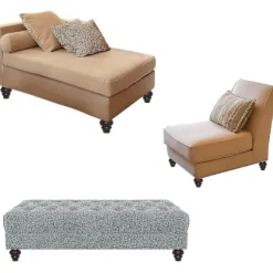 Sofa Ben - Møbelben 3,5 Tommer, Runde Sofa Ben - Træmøbelfødder, Sofa Erstatningsdele, Træstol Ben til Møbler eller DIY Projekter