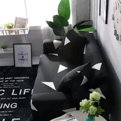 Sofa betræk elastisk stræk sofa betræk, til 1 personers L-formet hjørnesofa kræver to