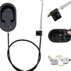 Sofa kabel i aluminiumslegering 96 cm håndtag lænestol udskiftning universal armstol reservedele nem installation til sofa lænestol afslapningsstol - B | Fyndiq