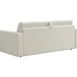 Sofa med sovesofa i stof 