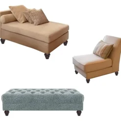 Sofaben - 4 stk. møbelben, runde sofaben - træmøbelfødder, reservedele til sofa, træstolben, til møbler eller gør-det-selv-projekter