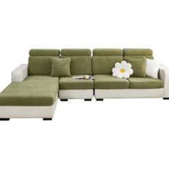 Sofahyndebetræk, Universal Stretch Sofabetræk L Form, Hjørnesofabetræk, Sofahyndebeskytterbetræk (Produkt som vist på Figur 3)