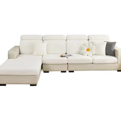 Sofahyndebetræk, Universal Stretch Sofabetræk L Form, Hjørnesofabetræk, Sofahyndebeskytterbetræk (Produkt som vist på Figur 3)