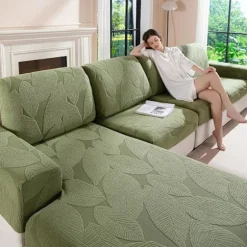 Sofaovertræk - Universal elastisk sofaovertræk til hynder, skridsikkert, vaskbart og let at pleje, ideelt til sofabeskyttelse green 65*165cm