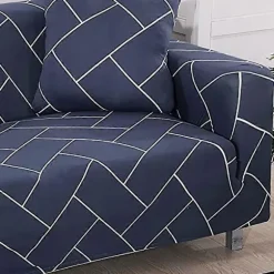 Sofaovertræk elastisk stretch sofaovertræk, til 1-personers. L-formet hjørnesofa kræver to