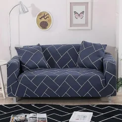 Sofaovertræk elastisk stretch sofaovertræk, til 1-personers. L-formet hjørnesofa kræver to