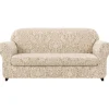 Sofaovertræk Sofabetræk 2-delt Jacquard Damask Betræk wi