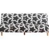 Sofaovertræk uden armlæn til sovesofa uden armlæn, 190-210 cm