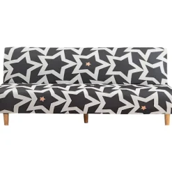 Sofaovertræk uden armlæn til sovesofa uden armlæn, 190-210 cm