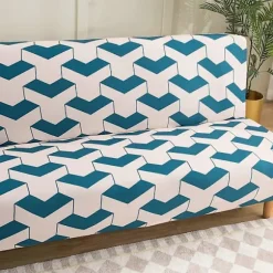 Sofaovertræk uden armlæn til sovesofa uden armlæn, 115-145 cm