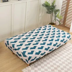 Sofaovertræk uden armlæn til sovesofa uden armlæn, 115-145 cm