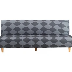 Sofaovertræk uden armlæn til sovesofa uden armlæn, 190-210 cm