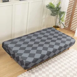 Sofaovertræk uden armlæn til sovesofa uden armlæn, 190-210 cm