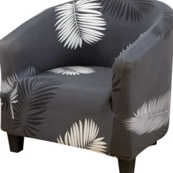Sofastol Betræk Polyester Spandex Badekarstol Betræk Lænestolsbetræk Møbler Blødt Sofabetræk，16794