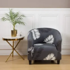 Sofastol Betræk Polyester Spandex Badekarstol Betræk Lænestolsbetræk Møbler Blødt Sofabetræk，16794