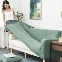 Solid Four Seasons Universal Sofa Betræk Nordisk Mode Strik