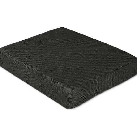 (Sort) Memory Foam Siddepude - Ergonomisk Pude til Kontorstol, Bil, Lænestol,