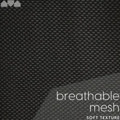 (Sort) Memory Foam Siddepude - Ergonomisk Pude til Kontorstol, Bil, Lænestol,