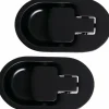 Sort Metal Lænestol Håndtag til Sofa og Lænestol - 2 Stykker, Uden Kabel, Holdbart Aluminium, Kompatibel med Relax Modeller