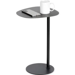 Sort metal sidebord – 35x25x53 cm