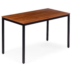 Spisebord eller skrivebord, 120x60 cm, MDF og metalramme
