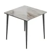 Spisebord, Moderne Minimalistisk Design, Holdbare Materialer, Glans Grå