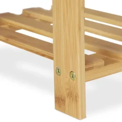 Stabil bambus skammel