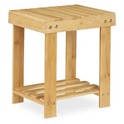 Stabil bambus skammel