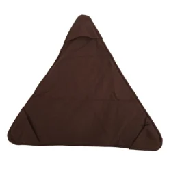 Stativ Pall Duk Foldbar Bærbar Trekant Pall Duk Håndværk Robust Camping Pall Duk BBQ Party Vandring Brun