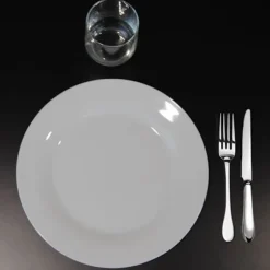 Ståbord 60 x 60 cm - Bazila model sort Svart