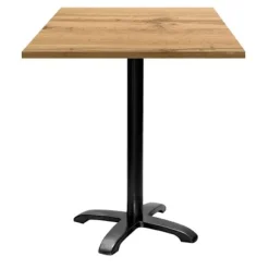Ståbord 70 x 70 cm - Bazila panser eg model brun