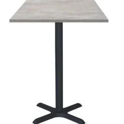 Ståbord 60 x 60 cm - Dina naturbeton model Grå
