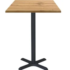 Ståbord 60 x 60 cm - Dina oak d'panser model brun
